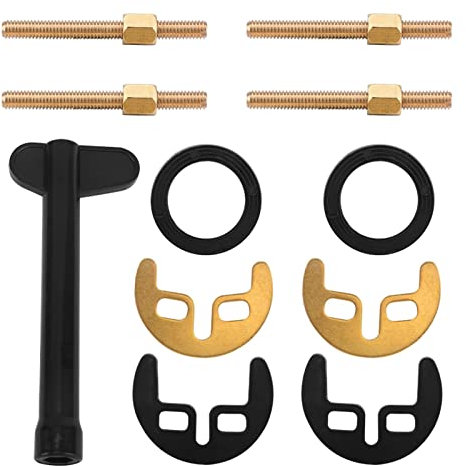 Tap Fixing Bolt Faucet Fixing Accessories Installation Tool, Faucet Fixing Tool Perfectly Fits The Faucet And Basin, Not Easy to Break, Precise Hole Position, Easy to Install(size:11pcs)