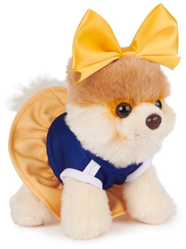 GUND Boo, The World's Cutest Dog Cheerleader Plush Pomeranian Stuffed Animal for Ages 1 and Up, 12.7 cm