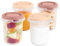 Miniland Set 4 Hermisized Valencia. Pack de 4 herméticos graduados (250ml) seguros, resistentes y aptos para lavavajillas, microondas y congelador. Colección Valencia.