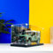 icuanuty Acryl Vitrine für Lego 10317 Icons Land Rover Classic Defender 90, Staubgeschützte Aufbewahrung und Organisation Vitrine für Lego Modell, Größe: 40x20x30 cm