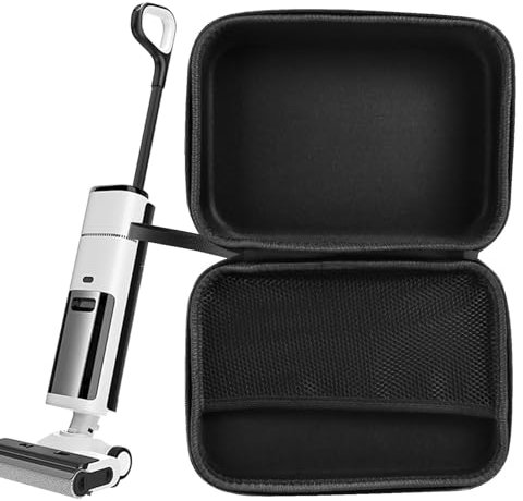 Dreuhuing Bolsa para aspiradora de coche, funda de transporte negra para herramientas de coche, organizador de aspiradora de pelo de mascotas, bolsa de transporte para aspiradora, bomba de aire