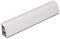 Generico Alzatina per Top Cucina in PVC, con la seguente Misura= 240 cm Compresa di 1 angolo interno, 1 angolo esterno, 1 tappo sx, 1 tappo dx. (diversi colori). (Bianco, cm 240)