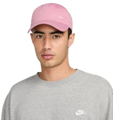 Nike Club Unstrukturierte Cap Mit Gebogenem Schirm, Elemental Pink/Sail, FZ5698-699, L/XL