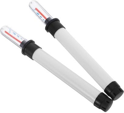 BESPORTBLE 2 Stück Wasserstandsanzeiger Pflanzen Hydrometer Isolierte Wasserflasche World Gage Pflanzenbewässerungsanzeige Kleine Kunstpflanze Riesiger Wassermonitor Obstkorb Wasserstände