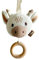Manufaktur Liebevoll | Personalisierte Spieluhr zur Geburt Babyspieluhr Geschenk Baby Neugeborene Baby Spieluhr mit Musik Musikuhr (Giraffe)