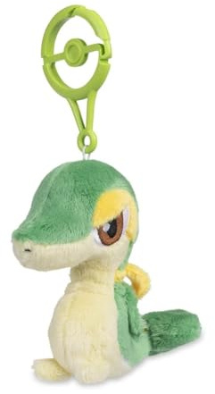 Porte-clés Pokémon Center : Snivy Adventure Partners en peluche, multicolore, Small