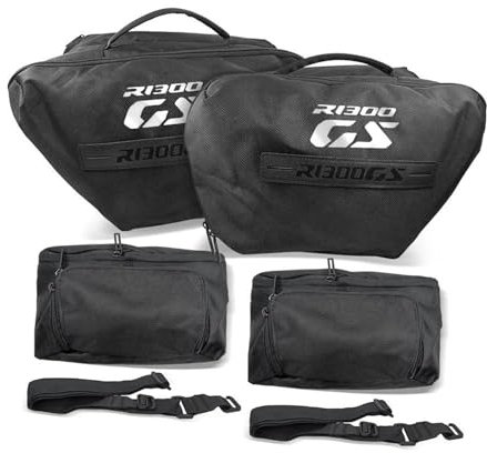 RTSMD Borsa da Sella per Moto per B&MW R1300GS R 1300 GS 2023 2024 Borsa Porta Attrezzi Impermeabile Interna Borse per Bagagli Borsa portautensili(Nero 2)