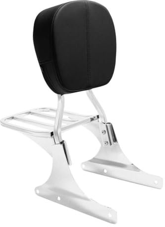 Sissy Bar -Tasche kompatibel mit Heritage Softail Classic FLSTC Motorcycles T1 Fit Gepäck Dossier