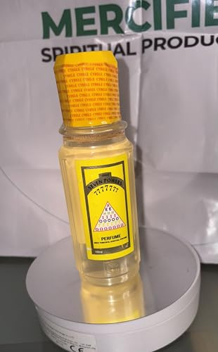 Seven Powers 777 Spiritual Perfume, Yellow Glass Bottle, 150ml