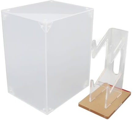 Tomantery Game-Controller-Halter, Transparenter 2-lagiger Desktop-Display-Ständer aus Acryl Zum Organisieren von Game-Controllern und platzsparend. Geeignet für Spieleliebhaber, und Gaming-Freunde
