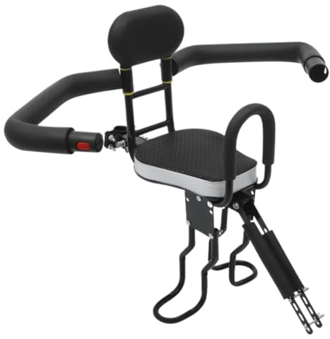 Barncykelsäte Bekväm och Ergonomisk Snabbkopplingsmekanism | Barnsäte för montering på cykel För Utomhusresande, Pendlingstrafik, Scooterkörning, Bergs- och Landsvägscykling och