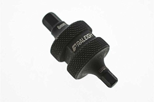 BELVIN Quality Raleigh Cycling Hex Key Bike Pedal Spanner Wrench Adapter Tool 6-8mm Black 96gms (CPT800)