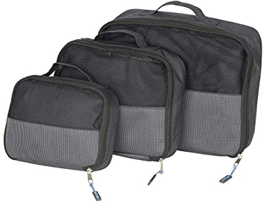 Bo-Camp - Reisepackwürfel - 3 Größen - Set 3 Stück