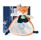 Doudou et Compagnie - Doudou Plat Renard - Tiwipi - 23 cm -Orange/Blanc - Boite Cadeau - Peluche Douce et Réconfortante - Idée Cadeau Naissance Filles et Garçons - Garantie Doudou Perdu - DC3641