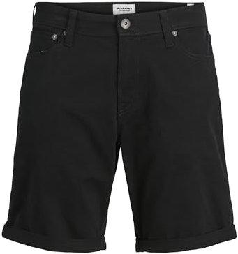 JACK & JONES Jjirick Original Short Akm, Pantaloncini, Uomo, Nero, L
