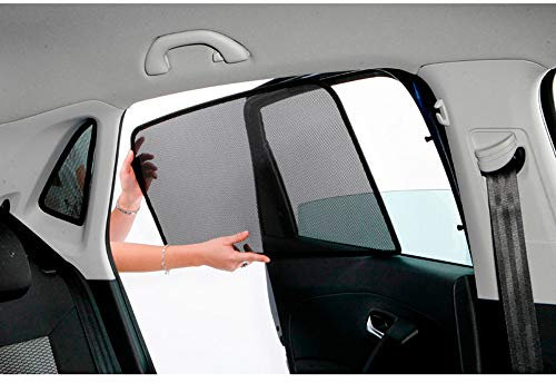 Sonniboy (Sonnenschutz) für die hinteren Seitenscheiben und die Heckscheibe-CLI10132ABC passend für Skoda KAROQ SUV, TYP NU, 5-Door, 2018-