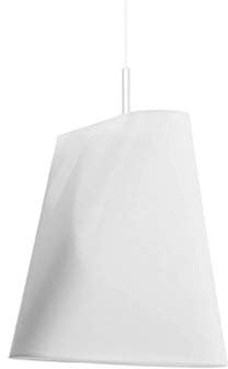 SOLLUX Pendelleuchte BLUM 1 weiß L: 28, B: 28, H: 110, Fassung E27, dimmbar