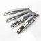 BGYZD Fit für OPEL Astra H 2004-2009 Fit für OPEL Astra J 2010-2015 Vauxhall Autotürgriffabdeckung Zieraufkleber Zubehör-Silber