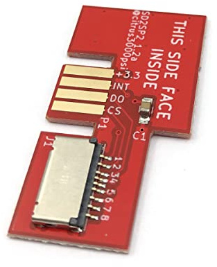 FainWan SD2SP2 Micro-SD-Kartenadapter, 1,2 A, SDLoader Mod, kompatibel mit Nin-tendo Game-Cube NGC Serial Port 2 MicroSD-Kartenadapter (Drittanbieter)