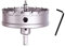 SYDARSYN Scie Cloche en Alliage de Carbure TCT 100mm Foret de Scie Trépan pour Acier Inoxydable Métal Foret Perçage Trou