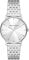 Armani Exchange Uhr für Damen , Dreizeigerwerk, 36MM Silbernes Edelstahlgehäuse mit Edelstahlarmband, AX5578