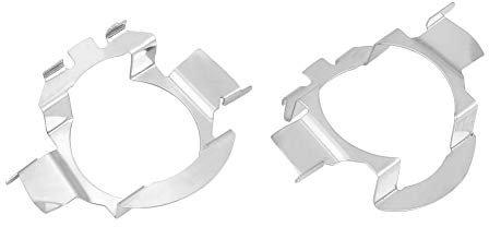 Adaptateur LED H7, Adaptateurs de Phare H7, 1 Paire de Supports D'ampoules D'adaptateur LED H7 Supports de Base D'ampoules de Phare pour