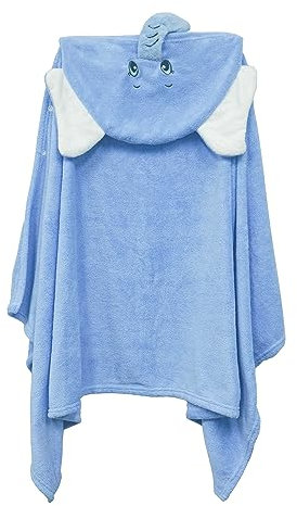 PFIMIGH Kapuzen-Babybadetuch, 70 x 140 cm Korallfleece-Kinderhandtuch, besonders saugfähiges und weiches Waschtuch für die empfindliche Haut von Kleinkindern, 1 Packung