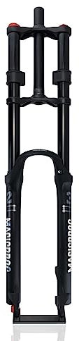 ITOSUI DH Mountain Bike Forcella Ammortizzata 26/27.5/29 ''MTB Forcella Aria Viaggio 160mm 1-1/8 Dritto Doppia Spalla Forcella Blocco Manuale QR 9 * 100MM