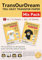 TransOurDream Iron-on Printable Heat Transfer Vinyl 3.0 Transfer Paper for Dark and Light Colored Fabrics-Inkjet & Laser Printer Mix Pack 10+10 Sheets A4
