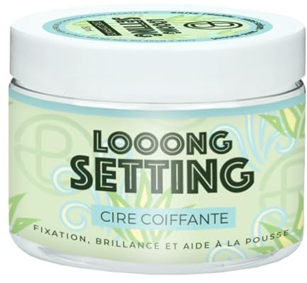 Cire spécial Locks Aloé & Ricin 150g Looong Setting Baoppo Départ Reprise Retwist Plaquage Baby Hair Formule la plus naturelle (Classique 150g, Fruit du dragon)