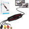 Carte d'acquisition vidéo USB 2.0, RCA vers USB, convertisseur vidéo numérique pour enregistrer des fichiers numériques pour votre Mac OS X Windows 7 8 10 PC, One Touch VCR TV vers DVD