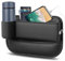 WODHMIEY Autositz LüCkenfüLler, Handgefertigter Leder SitzlüCken Organizer Mit Flanellfutter, Mehr Stauraum FüR Auto-Essentials.Ideal FüR Telefone