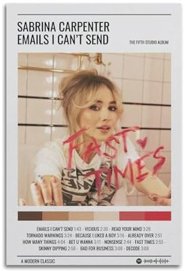 KINGGHYLL Sabrina Zimmermanns-Poster, dekoratives Gemälde, Leinwand-Poster, Wandkunst, Wohnzimmer-Dekor, modernes ästhetisches Poster, 30 x 45 cm, ungerahmter Stil