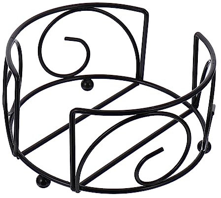 QUMIIRITY 1pezzi Porta Sottobicchieri in Ferro Portaoggetti Da Cucina Semplice Per Contenere Sottobicchieri Impilati Risparmiare Spazio Ordinare Tovagliette