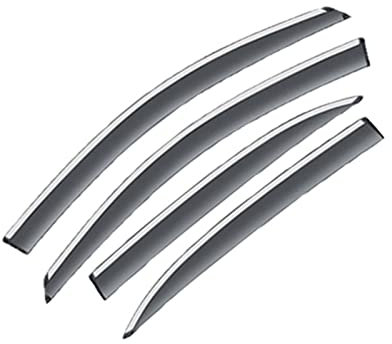 NYSQOFMB Auto Regenschutz Abweiser Fenster Visier Für Fit Für Jazz Gp5 Gp1 Gk5 3 2014~2020 Windschutzscheibe Regen Markise Trim Auto Seitenfenster Windabweiser