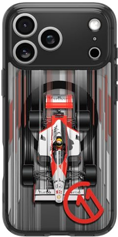 Spigen iPhone 17 Pro Max Hülle Ultra Hybrid MagFit -Turbo | Kompatibel mit MagSafe, Air Cushion Tech, Militär-Grade Schutz, 3D-Raumeffekt durch Hexa Layer Druck, Spigen c11 Edition