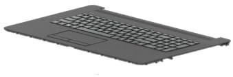 HP Top Cover W/Keyboard BL L83727-041, Housing Base +, L83727-041