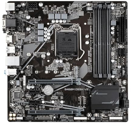 scheda madre Fit For GIGABYTE B460M DS3H V2 Scheda madre LGA1200 Intel H470 Supporto I9-10900K I7-10700K I7-11700F I5-10600K I3-10100 CPU M.2 DDR4 128G