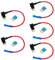 E Support 5 X MICRO2 ATR Flachsicherungsadapter Sicherungshalter für Spannungsabgriff KFZ Flachsicherungen Autosicherungs