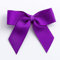 Italian Options Grosgrain Ribbon Bows Self Adhesive 12-Piece Pack, 5 cm Bow Width, Purple