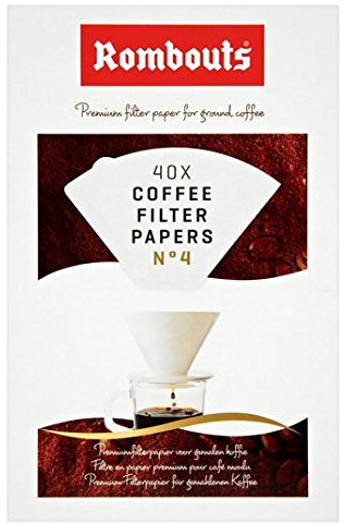 Rombouts Coffee Filter Papers N4 40 per Pack