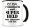 Samunshi® Steuerberater Tasse mit Spruch Geschenk für Steuerberater Mann Frau Kaffeetasse groß Lustige Tassen zum Geburtstag schwarz 300ml