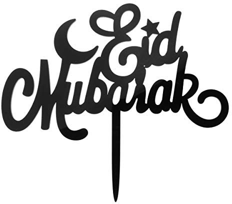 ExcLent Eid Mubarak Ramadan Hochzeitstorte Topper Islam Glitter Hajj Dekorationen