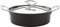 Circulon Style Hard Anodised Sauteuse, 27cm/3.8L, Black