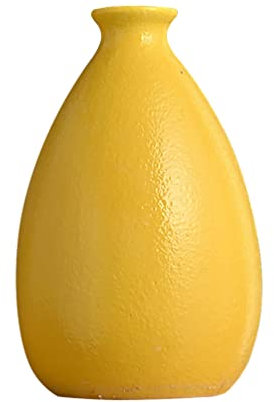 SOIMISS Keramische Vase Einrichtung Wohnzimmer Blumenanordnung Trocken Dekorative Vase Gelb