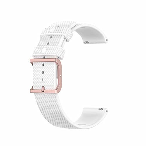 Dkings Armband Kompatibel mit Polar Ignite / Unite Armband - Sport Silikon Uhrenarmband Replacement Wechselarmband Ersatzarmband für Polar Ignite / Unite Smartwatch (Weiß)