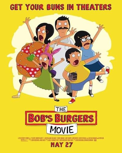 The Bob's Burgers Movie Poster 30 x 40 cm
