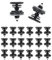 Aiyomi 20 Stück Türverkleidungen Befestigungs Clips, Befestigung Türverkleidungs Clips T5, 7L6868243 Klammern Türverkleidungs Clips, Befestigungsclips für T5, A1 A4 A5 A6, Golf 5 6 7