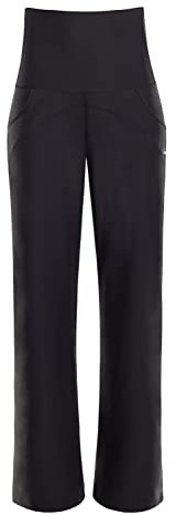 WINSHAPE Damen Functional Comfort Ankle Length Culottes Cul601c “high Waist” Trainingshose, Schwarz, XXL EU