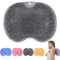 feet cleaner (Grey) Laveur de Pieds de Douche, Tapis de Massage en Silicone, Brosse Pieds Douche avec Antidérapant Ventouses pour Soins Pieds, Dos Nettoie